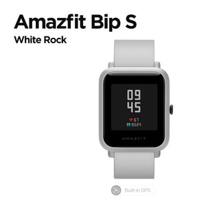 In Stock 2020 Global Amazfit Bip S Smartwatch 5ATM waterproof built in GPS GLONASS Bluetooth Smart Watch for Android iOS Phone
